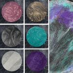Outer Space Pigment pack includes 6 Colors