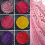 Pink Panther Pigment pack includes 6 Colors
